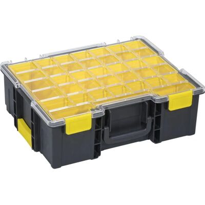 Kaiserkraft Aufbewahrungsbox - Stoßfest, Schlossbar, Kleinteile-Organizer Kaiserkraft Aufbewahrungsbox - Stoßfest, Schlossbar, Kleinteile-Organizer