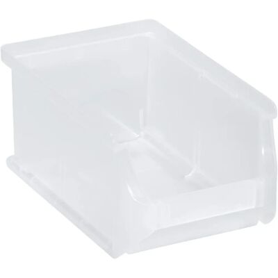 Allit 456261 Boîte empilable pour entrepôt - 100x75x160mm Transparente - Publicité Allit 456261 Boîte empilable pour entrepôt - 100x75x160mm Transparente - Publicité