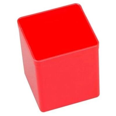 Allit EuroPlus Plateau de Rangement - Carré, Rouge, 54x54x63 mm - Publicité Allit EuroPlus Plateau de Rangement - Carré, Rouge, 54x54x63 mm - Publicité