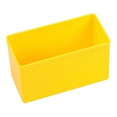 Boîte de rangement Allit EuroPlus - Jaune - Carrée - Polystyrène - 63mm - Publicité Boîte de rangement Allit EuroPlus - Jaune - Carrée - Polystyrène - 63mm - Publicité
