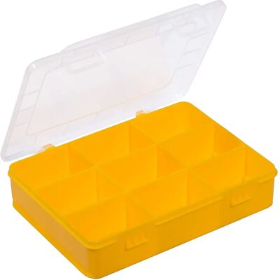 Allit Europlus Basic 18/9 - Boîte de rangement avec 9 compartiments - Publicité Allit Europlus Basic 18/9 - Boîte de rangement avec 9 compartiments - Publicité