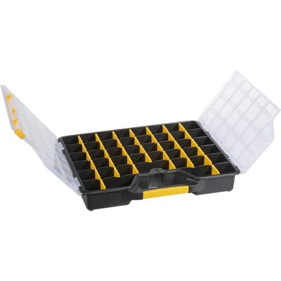 Caixa de armazenamento Allit EuroPlus Basic - Preto, Amarelo, Transparente Caixa de armazenamento Allit EuroPlus Basic - Preto, Amarelo, Transparente