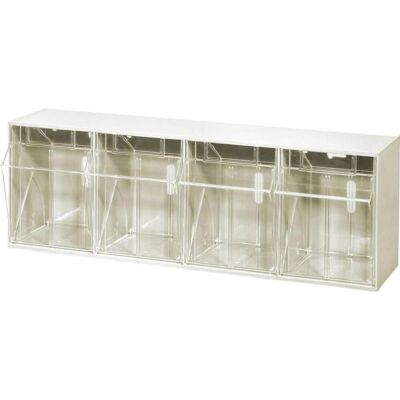 Allit VarioPlus ProFlip Boîte de rangement - Blanc, Transparente - Boîte de rangement - Publicité Allit VarioPlus ProFlip Boîte de rangement - Blanc, Transparente - Boîte de rangement - Publicité