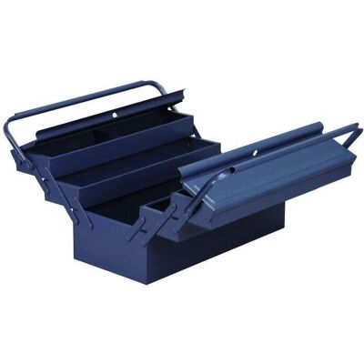 Caja de Herramientas ALLIT Mcplus Metal 5/47 - Resistente, Azul, Cerradura Caja de Herramientas ALLIT Mcplus Metal 5/47 - Resistente, Azul, Cerradura