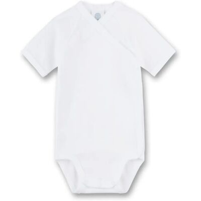 Sanetta 302200 Bio-Baumwolle Baby Zavinovací Body - Basic Collection, Weiß, 0-3 Monate Sanetta 302200 Bio-Baumwolle Baby Zavinovací Body - Basic Collection, Weiß, 0-3 Monate