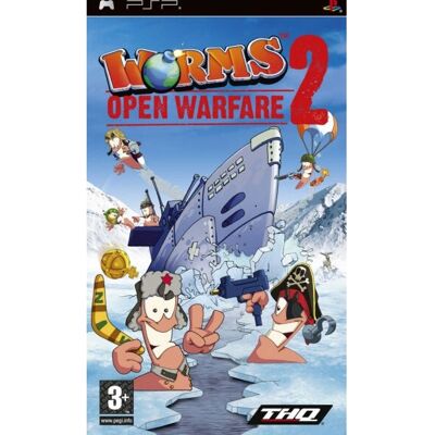 Thq Worms Open Warfare 2 - Jeu de Stratégie - Publicité Thq Worms Open Warfare 2 - Jeu de Stratégie - Publicité