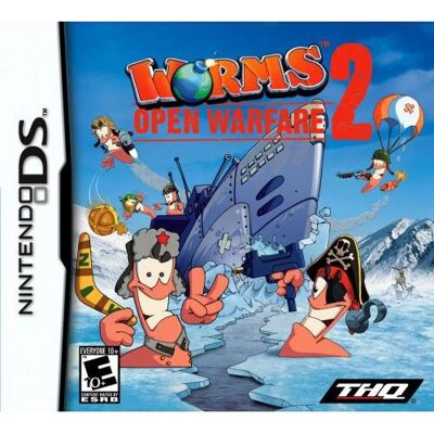 THQ Worms: Open Warfare 2 - Strategie - Nintendo DS - Videospiel THQ Worms: Open Warfare 2 - Strategie - Nintendo DS - Videospiel