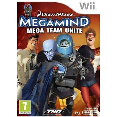 Nintendo Megamind Mega Team Unite - Video Game Nintendo Megamind Mega Team Unite - Video Game