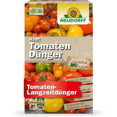 Engrais organique Neudorff Azet pour tomates et légumes - Publicité Engrais organique Neudorff Azet pour tomates et légumes - Publicité