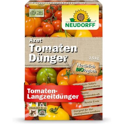 Neudorff Azet 2,5 kg Engrais - NPK organique 7-3-10 pour tomates - Publicité Neudorff Azet 2,5 kg Engrais - NPK organique 7-3-10 pour tomates - Publicité