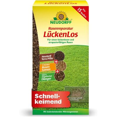Neudorff Lückenlos Rasenreparatur - Rasensamen & Terra Preta Mix Neudorff Lückenlos Rasenreparatur - Rasensamen & Terra Preta Mix