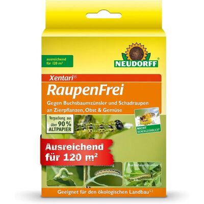 Neudorff Raupenfrei Xentari - Biologisches Spritzpulver - 2x3g Neudorff Raupenfrei Xentari - Biologisches Spritzpulver - 2x3g