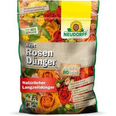 Engrais Azet pour Roses - 1,75kg - Publicité Engrais Azet pour Roses - 1,75kg - Publicité