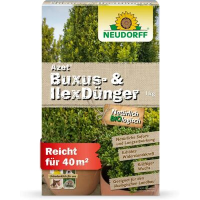 Neudorff Azet Buxus & Ilex műtrágya - Organikus Növényvédő Neudorff Azet Buxus & Ilex műtrágya - Organikus Növényvédő