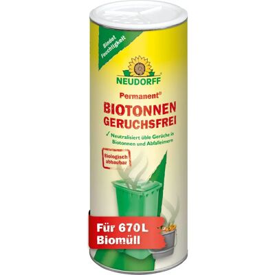 NEUDORFF Neutralisateur d'Odeurs pour Poubelles Organiques - 500 g - Publicité NEUDORFF Neutralisateur d'Odeurs pour Poubelles Organiques - 500 g - Publicité