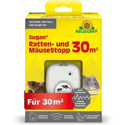 NEUDORFF Arrêt Rats et Souris - Répulsif ultrasons - 80 m² - Publicité NEUDORFF Arrêt Rats et Souris - Répulsif ultrasons - 80 m² - Publicité