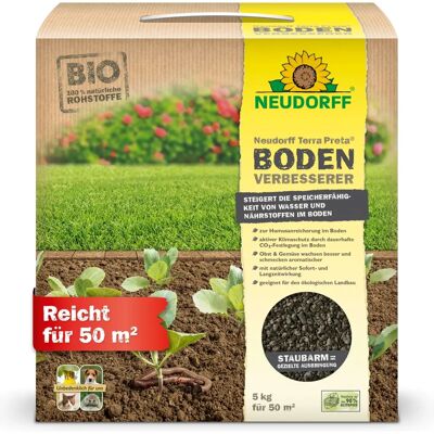 Neudorff Terra Preta Bodenverbesserer - Organisch-Mineralischer NPK-Dünger Neudorff Terra Preta Bodenverbesserer - Organisch-Mineralischer NPK-Dünger