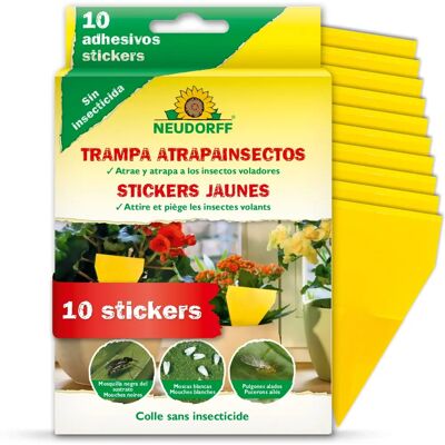 Unbranded - Yellow Sticky Traps 10 - 10 Pack - Pest Traps - Publicité Unbranded - Yellow Sticky Traps 10 - 10 Pack - Pest Traps - Publicité