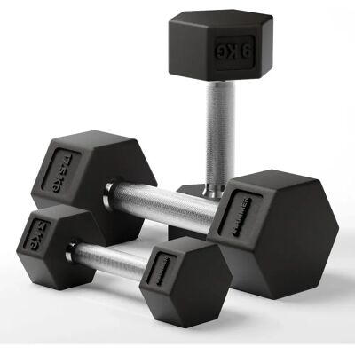 HAMMER - 17406 - Hexagon - 7 kg - Dumbbell HAMMER - 17406 - Hexagon - 7 kg - Dumbbell