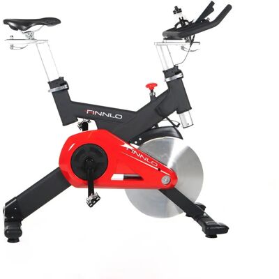 Finnlo Speedbike CRT Vélo de spinning - Résistance réglable - Cyclette indoor - Publicité Finnlo Speedbike CRT Vélo de spinning - Résistance réglable - Cyclette indoor - Publicité