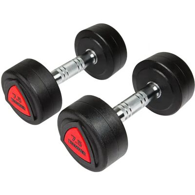 Mancuerna Finnlo 7.5kg - Peso fijo, Compacto, Plateado Mancuerna Finnlo 7.5kg - Peso fijo, Compacto, Plateado