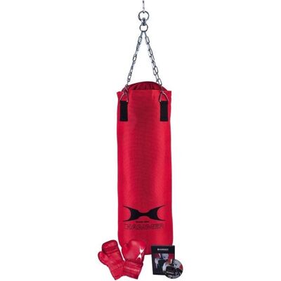 HAMMER Fit Aikuisten nyrkkeilysarja - Nylon, Punainen, 60cm - Nyrkkeily HAMMER Fit Aikuisten nyrkkeilysarja - Nylon, Punainen, 60cm - Nyrkkeily
