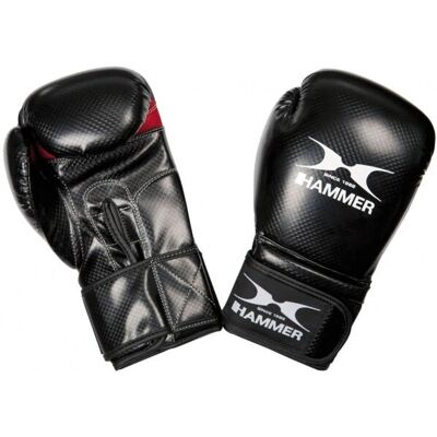 HAMMER X-Shock 12 oz Schwarze-rote Boxhandschuhe - Boxhandschuhe HAMMER X-Shock 12 oz Schwarze-rote Boxhandschuhe - Boxhandschuhe