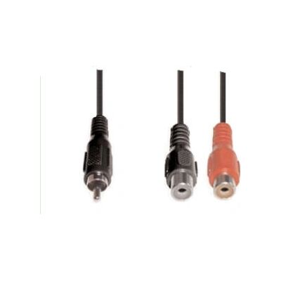E+P B 91 Audio Kabel - 2 x RCA - 0,2 m - Schwarz E+P B 91 Audio Kabel - 2 x RCA - 0,2 m - Schwarz