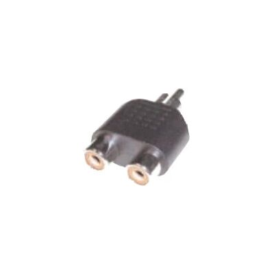 E+P GS 18 RCA 2 x RCA Schwarz - Kabeladapter E+P GS 18 RCA 2 x RCA Schwarz - Kabeladapter