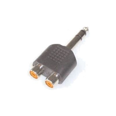 E+P GS 38 - Stereo 6,35mm & RCA Gender Converter - Kabel E+P GS 38 - Stereo 6,35mm & RCA Gender Converter - Kabel