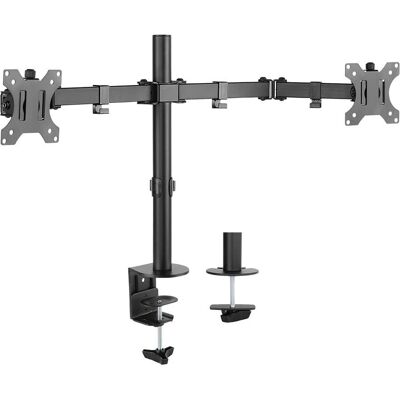 E+P Elektrik Monitorhalterung TH12 - 13-32 Zoll, 2-fach, Drehbar, Schwarz E+P Elektrik Monitorhalterung TH12 - 13-32 Zoll, 2-fach, Drehbar, Schwarz