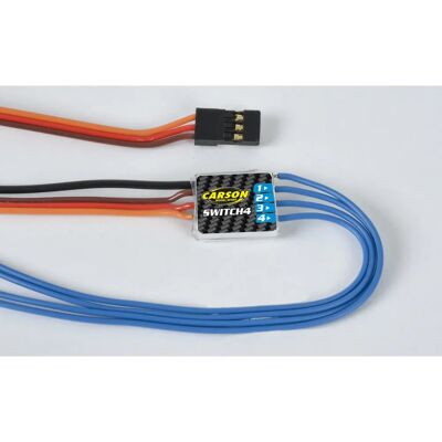 Carson Reflex 6/14 Ch Switch 4 - Schakelmodule RC Carson Reflex 6/14 Ch Switch 4 - Schakelmodule RC