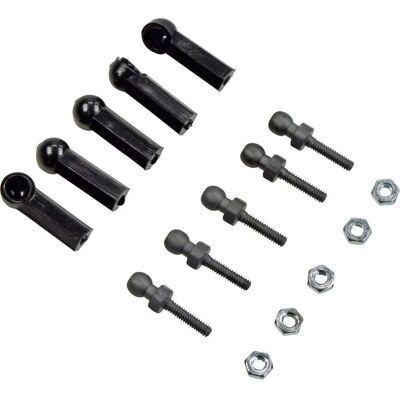 Carson Modellsport 500907587 Ensemble de 5 têtes sphériques - Accessoires de modélisme Carson Modellsport 500907587 Ensemble de 5 têtes sphériques - Accessoires de modélisme