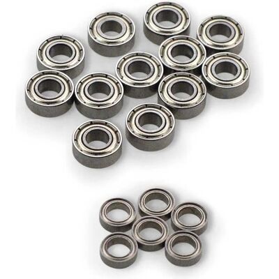 CARSON M-06/M-05 Juego de rodamientos - Chasis (18) - Completo para TAMIYA RWD/FWD CARSON M-06/M-05 Juego de rodamientos - Chasis (18) - Completo para TAMIYA RWD/FWD