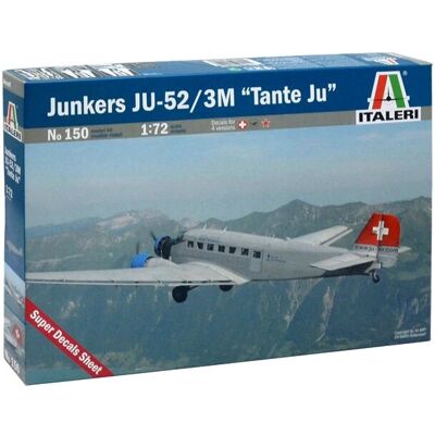 Italeri - Junkers Ju-52 - 1:72 - Tante Ju LH - Model do montażu Italeri - Junkers Ju-52 - 1:72 - Tante Ju LH - Model do montażu