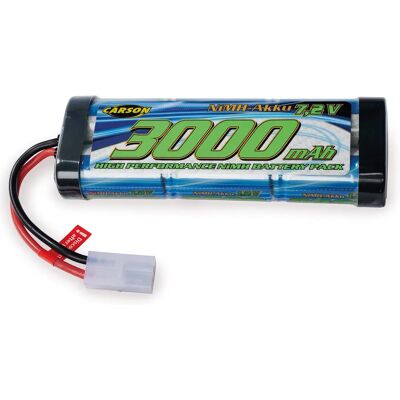 Carson TAM Batteria Ricaricabile 7,2V 3000mAh NiMH - Batteria Ricaricabile Carson TAM Batteria Ricaricabile 7,2V 3000mAh NiMH - Batteria Ricaricabile