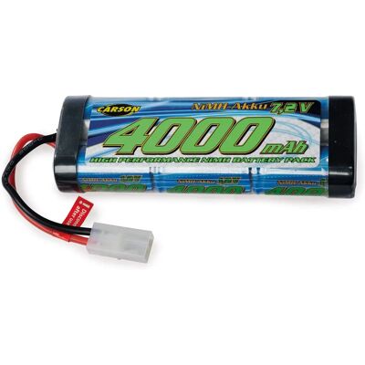 Carson 7.2V/4000mAh NiMH Race Battery - RC Vehicle Accessory Carson 7.2V/4000mAh NiMH Race Battery - RC Vehicle Accessory