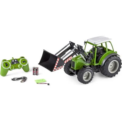Carson 907347 RC Tractor met Frontlader - 1:16 Model Carson 907347 RC Tractor met Frontlader - 1:16 Model