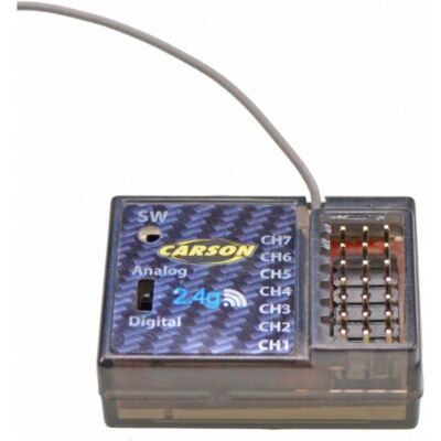 CARSON Empfänger zu Reflex Wheel LCD 7 Kanal 2.4 G - Zubehör CARSON Empfänger zu Reflex Wheel LCD 7 Kanal 2.4 G - Zubehör