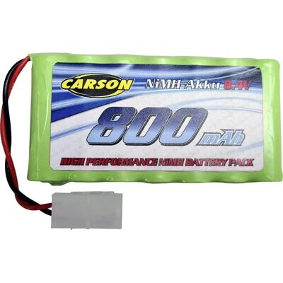 Carson RC Battery Pack 8.4V 800mAh NiMH Tamiya - RC Battery Pack Carson RC Battery Pack 8.4V 800mAh NiMH Tamiya - RC Battery Pack