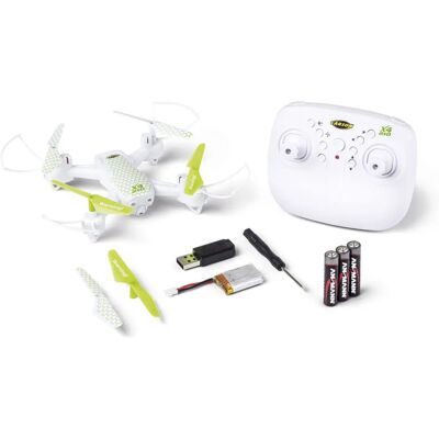 Carson Modellsport X4 Quadcopter 210 - Wit - RTF - Kinder Drone Carson Modellsport X4 Quadcopter 210 - Wit - RTF - Kinder Drone