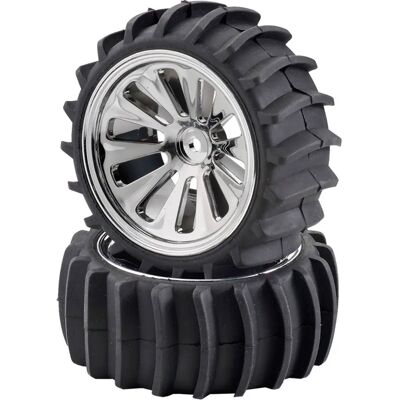 Carson Modellsport 1:10 Buggy Kromade Däck - Beach Paddel Set Carson Modellsport 1:10 Buggy Kromade Däck - Beach Paddel Set