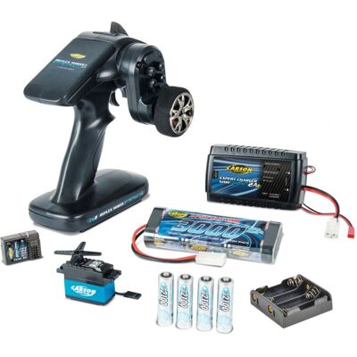 Carson RC-Reflex Pro 3 Elektriskt set för bilar och båtar Carson RC-Reflex Pro 3 Elektriskt set för bilar och båtar
