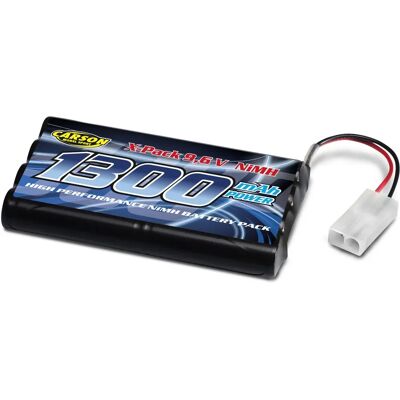 Carson 9,6V 1300mAh NiMH RC Akku - RC Akku Carson 9,6V 1300mAh NiMH RC Akku - RC Akku
