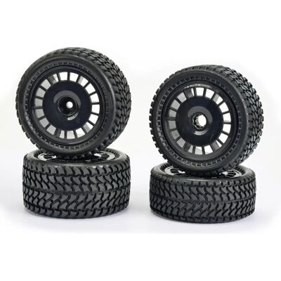 CARSON 1:10 All Terrain 2WD RC Tires - Set (4) CARSON 1:10 All Terrain 2WD RC Tires - Set (4)