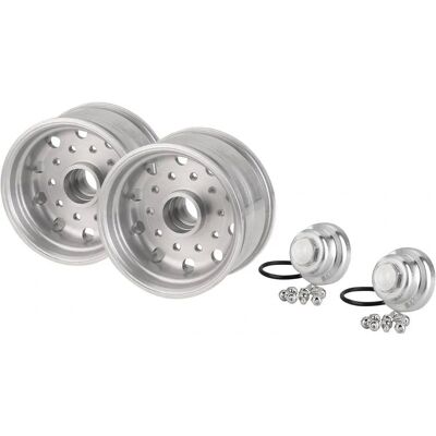 Carson Modellsport Aluminium Trailer Wheels - Truck Trailer Wheels Carson Modellsport Aluminium Trailer Wheels - Truck Trailer Wheels
