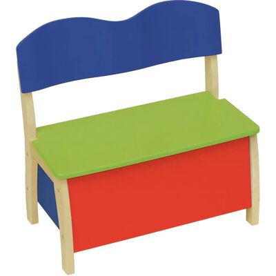 ROBA Kindertruhenbank, bunt - Bunt - 62cm ROBA Kindertruhenbank, bunt - Bunt - 62cm