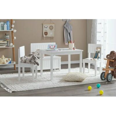 Table Enfant Roba - Bois, Style Campagne, 66x50x51cm - Table pour Enfants Table Enfant Roba - Bois, Style Campagne, 66x50x51cm - Table pour Enfants