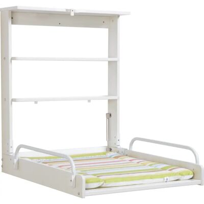 Table à langer Roba 26015WV97 - Pliable, Gain de Place, Blanc Table à langer Roba 26015WV97 - Pliable, Gain de Place, Blanc