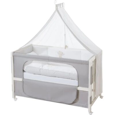 Roba Babybett - Verstellbar, Umbaubar, Weiß - Babybett Roba Babybett - Verstellbar, Umbaubar, Weiß - Babybett